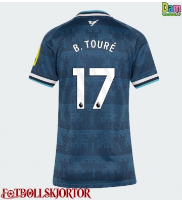 Newcastle United Bazoumana Toure #17 Bortatröja Dam 2026-27 Kortärmad